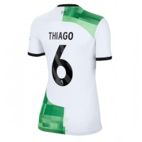 Fotballdrakt Dame Liverpool Thiago Alcantara #6 Bortedrakt 2023-24 Kortermet